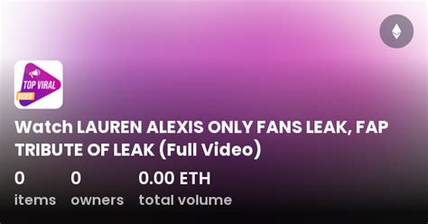 lauren alexis only fans video|Watch 85 Free lauren alexis Porn & Sex Videos